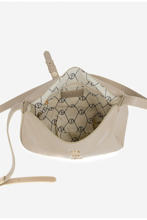 Käekott Postiljon NOBO BAG5780-M15 elevandiluu värvi