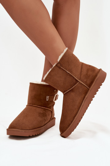 nööpidega lumesaapad Pealiste omad neetide ja pandlaga INrangler 20253091.37B pruunid värvi 2