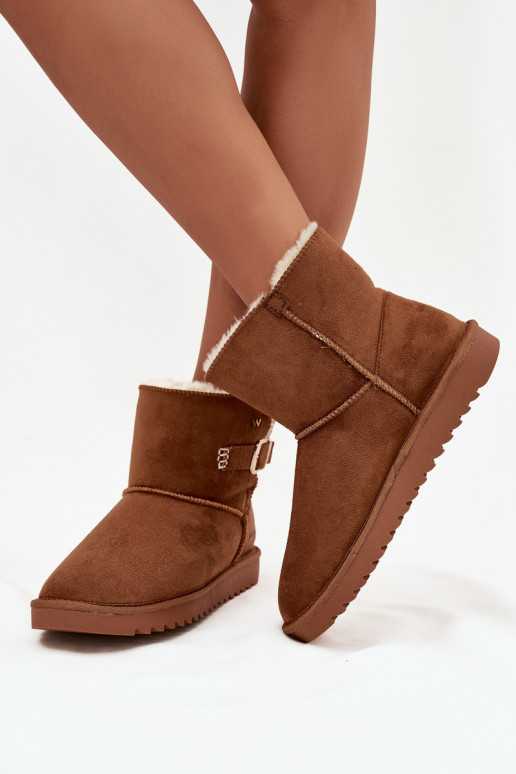 nööpidega lumesaapad Pealiste omad neetide ja pandlaga INrangler 20253091.37B pruunid värvi