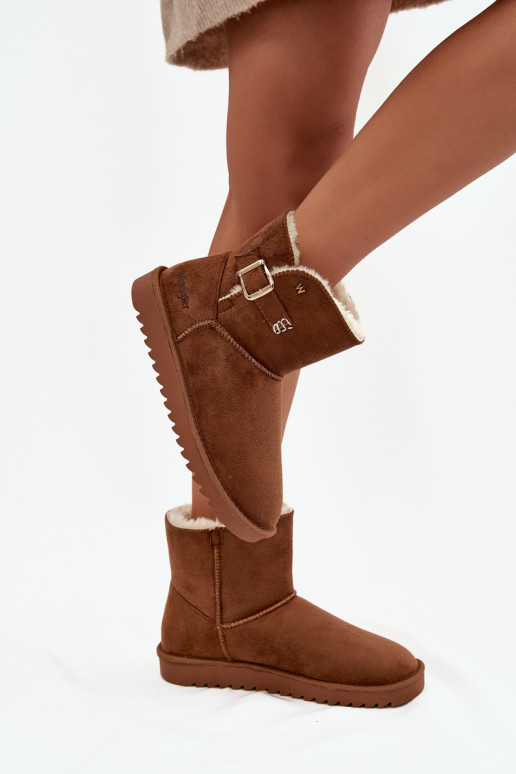 nööpidega lumesaapad Pealiste omad neetide ja pandlaga INrangler 20253091.37B pruunid värvi