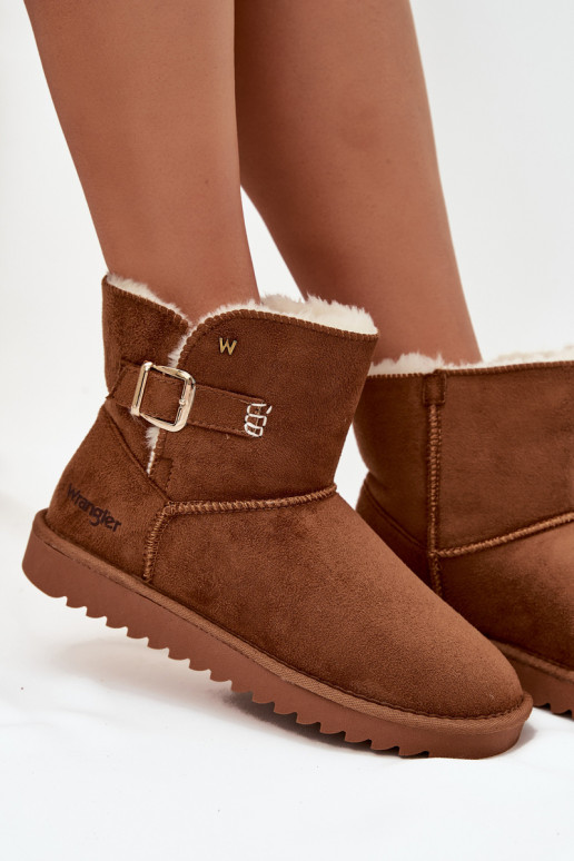 nööpidega lumesaapad Pealiste omad neetide ja pandlaga INrangler 20253091.37B pruunid värvi