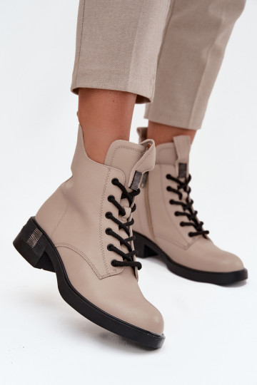 Pealhk Pealiste poolsaapad Sellel ondala kontsaga Vinceza 66818 beeži värvi 2