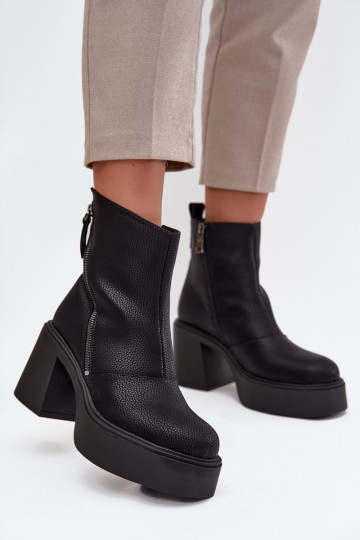 Pealhk voodriga Pealiste poolsaapad Ja platvorm Vinceza 66831 msuud