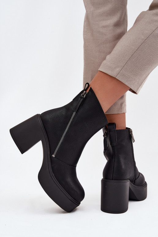 Pealhk voodriga Pealiste poolsaapad Ja platvorm Vinceza 66831 msuud