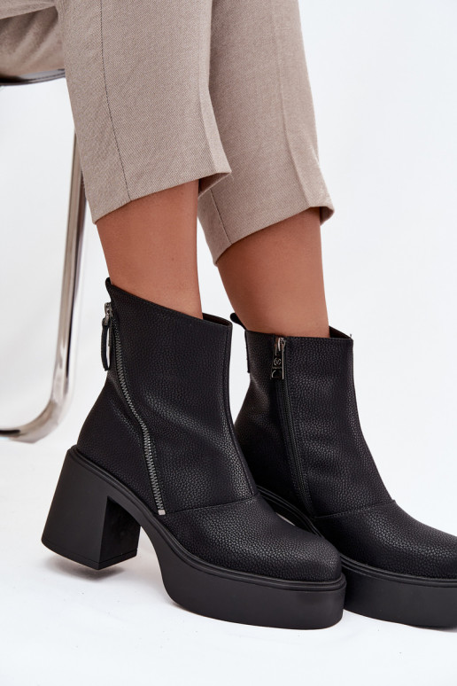 Pealhk voodriga Pealiste poolsaapad Ja platvorm Vinceza 66831 msuud