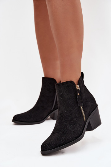 kauboistiilis saapad Pealiste omad kõrge jämeda kontsaga S.Barski HY52-538 msuud 2