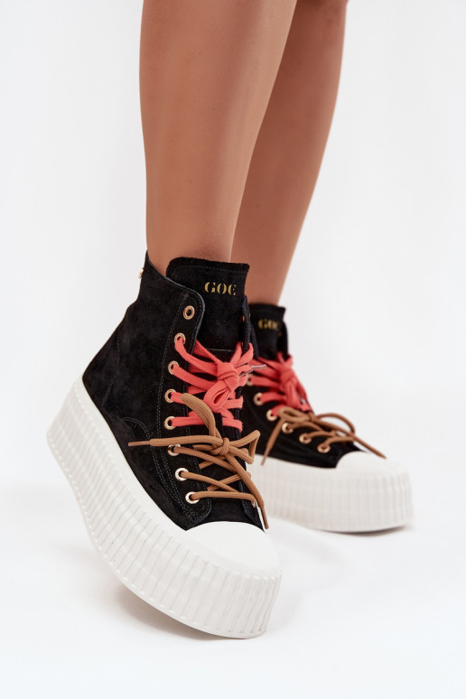 seemisnakhsed voodriga naiste saapad platvormiga GOE SS2N4046 msuud