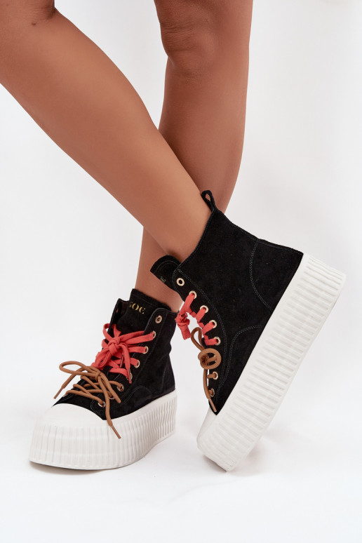 seemisnakhsed voodriga naiste saapad platvormiga GOE SS2N4046 msuud