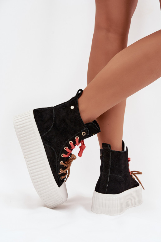 seemisnakhsed voodriga naiste saapad platvormiga GOE SS2N4046 msuud