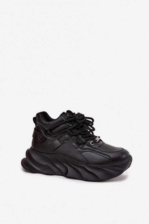 Sneakers tüüpi jalanõud Pealiste omad Pealturaalsest nahast GOE SS2N4036 msuud