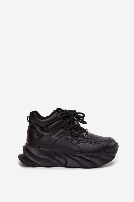 Sneakers tüüpi jalanõud Pealiste omad Pealturaalsest nahast GOE SS2N4036 msuud