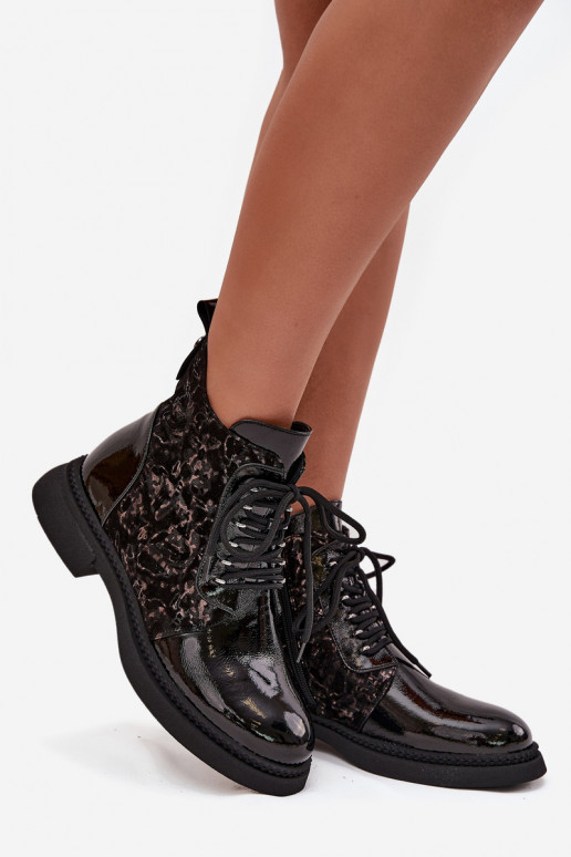 Laque Pealiste poolsaapad voodriga D&A CR52-613 msuud