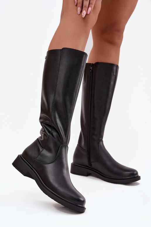 Pealhk Pealiste pika säärega saapad laiade nööridega Sergio Leone KZ25600-S msuud