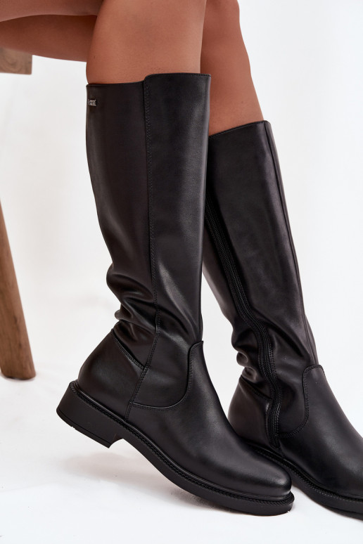 Pealhk Pealiste pika säärega saapad laiade nööridega Sergio Leone KZ25600-S msuud