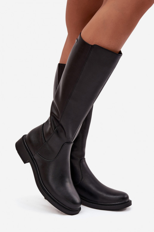 Pealhk Pealiste pika säärega saapad laiade nööridega Sergio Leone KZ25600-S msuud