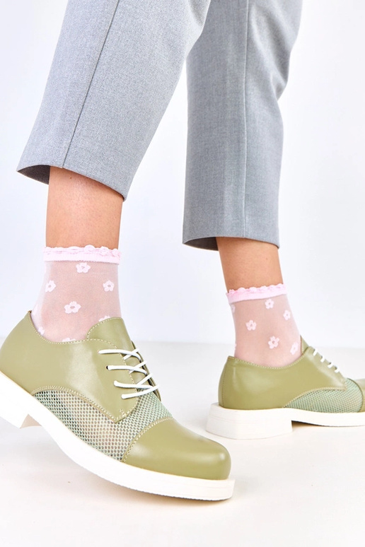 Rohelised naiste poolsaapad võrgu...