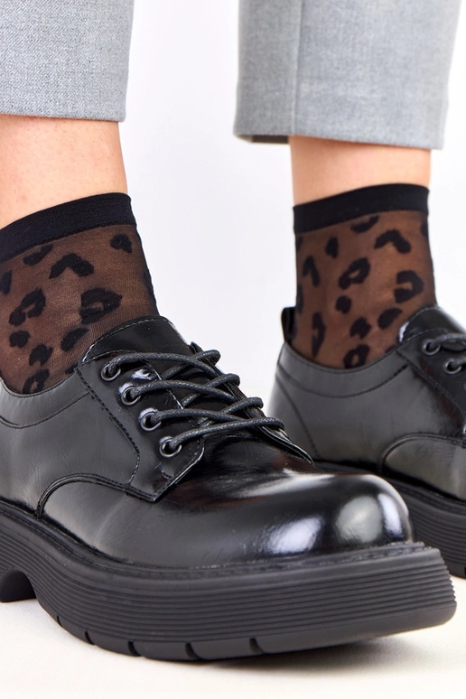 Mustad naiste poolsaapad platvormiga...