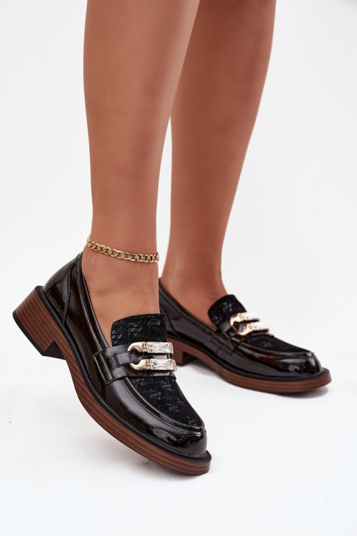 Pealhk Lakitud mokassiinid Pealiste omadOdobnym Detalem D&A MR52-173 msuud