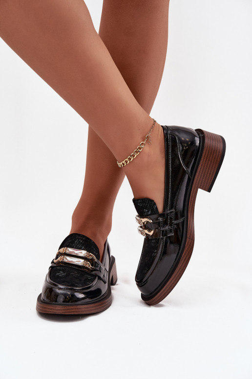 Pealhk Lakitud mokassiinid Pealiste omadOdobnym Detalem D&A MR52-173 msuud