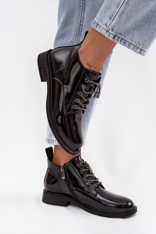 Pealhk Laque Pealiste poolsaapad Koos Ornate Paeladm D&A MR52-124 msuud