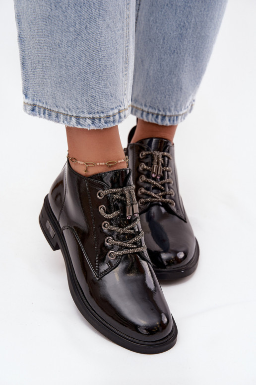 Pealhk Laque Pealiste poolsaapad Koos Ornate Paeladm D&A MR52-124 msuud