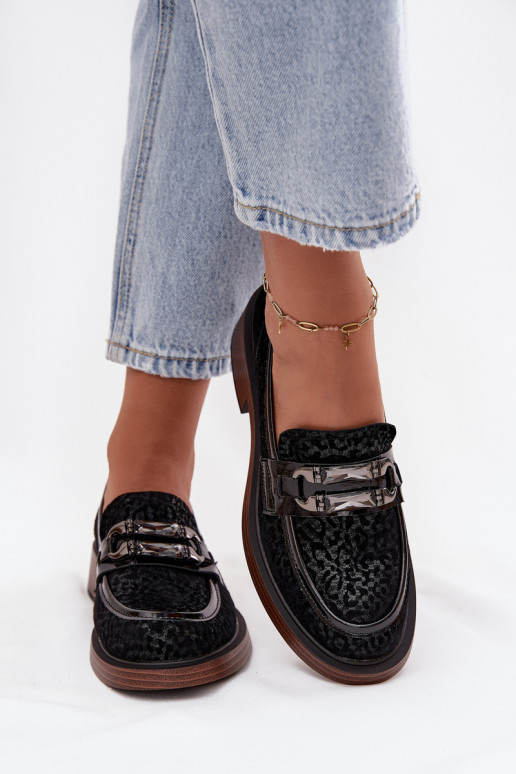 Seemisnahast mokassiinid Pealiste omad kaunistustega D&A MR52-176 msuud