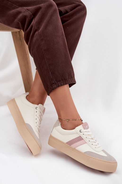 Sneakers tüüpi jalanõud Pealiste omad LEE AILANI INOMEN LOIN 50253004.02A Zgaszona Biel