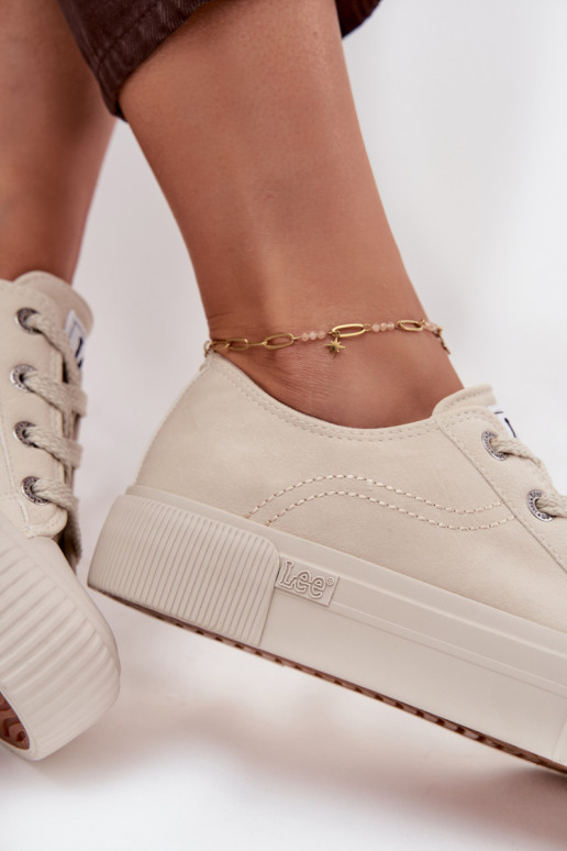 naiste saapad platvormiga LEE ISLA C INOMEN LOIN 50253001.35E beeži värvi