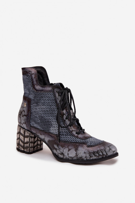 Pealhk Pealiste poolsaapad Sellel onciejka 06989-03 Halli värvi