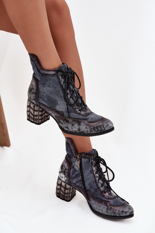 Pealhk Pealiste poolsaapad Sellel onciejka 06989-03 Halli värvi