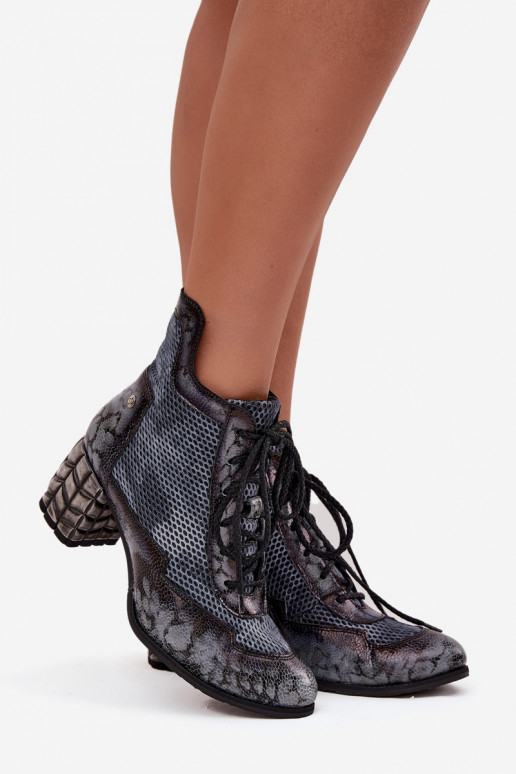 Pealhk Pealiste poolsaapad Sellel onciejka 06989-03 Halli värvi