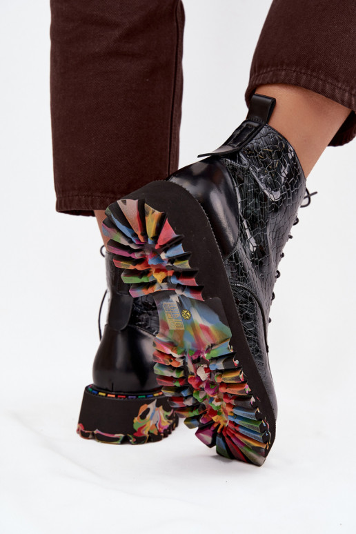 Pealhk Laque Pealiste poolsaapad Artiker 57C0065 Halli värvi