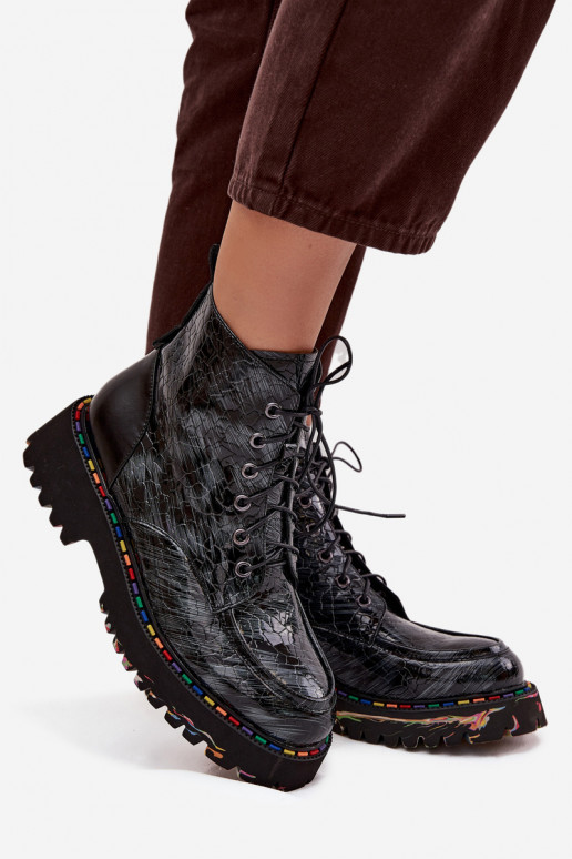 Pealhk Laque Pealiste poolsaapad Artiker 57C0065 Halli värvi