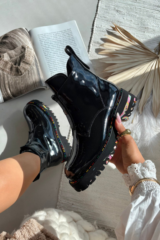 Pealhk Laque Pealiste poolsaapad Artiker 57C0065 Halli värvi