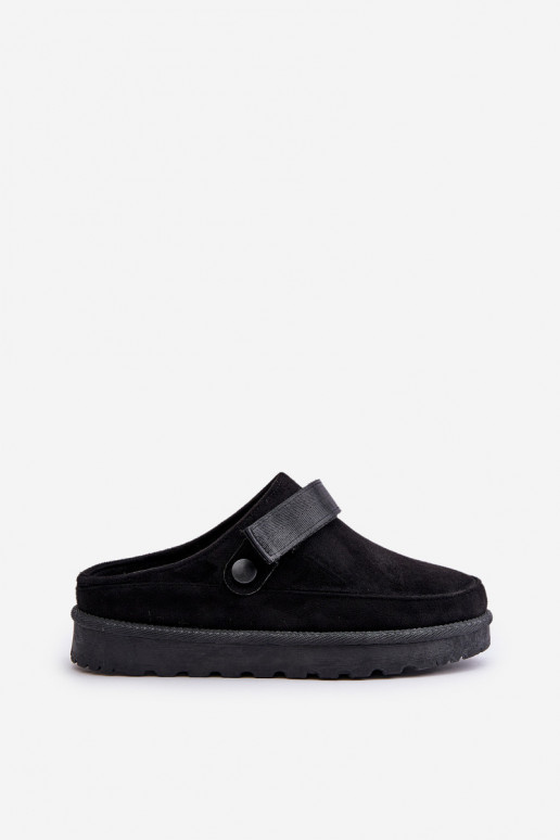 Pealiste omad Plätud voodriga karusnahaga platvormiga msuud Azida