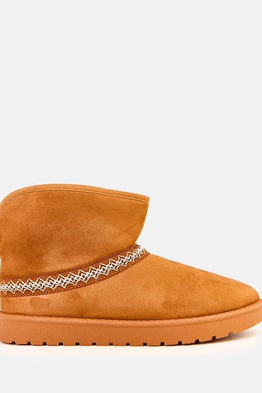 Karamelli värvi madalad talvejalanõud...