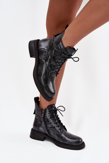 Laque Pealhk Pealiste poolsaapad Klockis D&A LZ52-954 tumesinist värvi