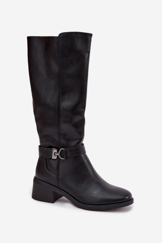 voodriga naiste pika säärega saapad Klockis rihmadega Sergio Leone KZ25826 msuud voodriga naiste pika säärega saapad Klockis rihmadega Sergio Leone KZ25826 msuud