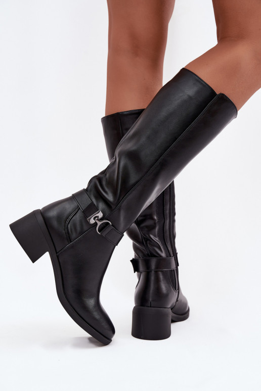 voodriga naiste pika säärega saapad Klockis rihmadega Sergio Leone KZ25826 msuud voodriga naiste pika säärega saapad Klockis rihmadega Sergio Leone KZ25826 msuud