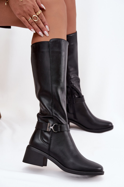 voodriga naiste pika säärega saapad Klockis rihmadega Sergio Leone KZ25826 msuud voodriga naiste pika säärega saapad Klockis rihmadega Sergio Leone KZ25826 msuud