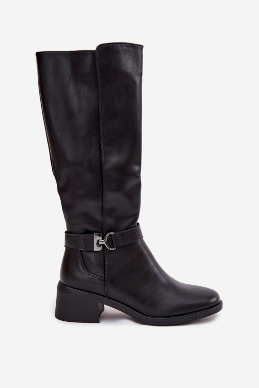 voodriga naiste pika säärega saapad Klockis rihmadega Sergio Leone KZ25826 msuud voodriga naiste pika säärega saapad Klockis rihmadega Sergio Leone KZ25826 msuud