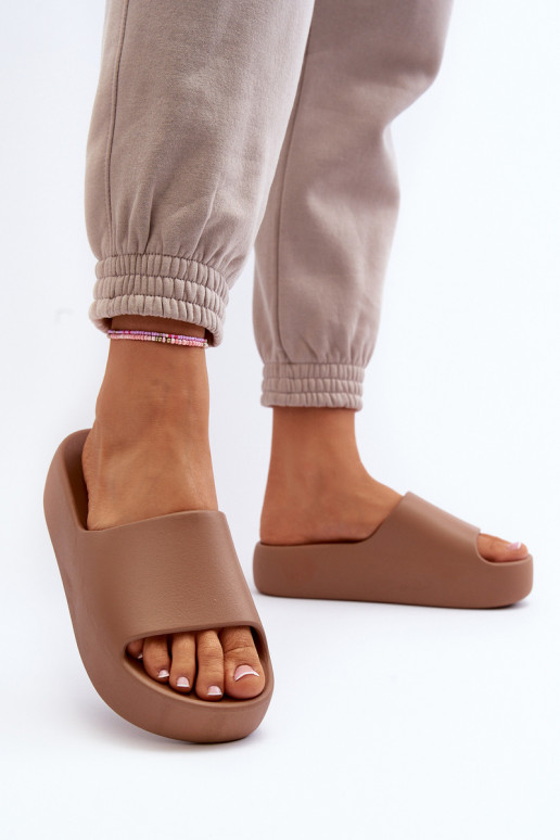 Pealiste omad Sussid Paksu talla peal pruunid värvi Oreithano