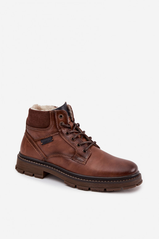 jalanõud meeste omad voodriga INrangler 20253034.JCU pruunid värvi