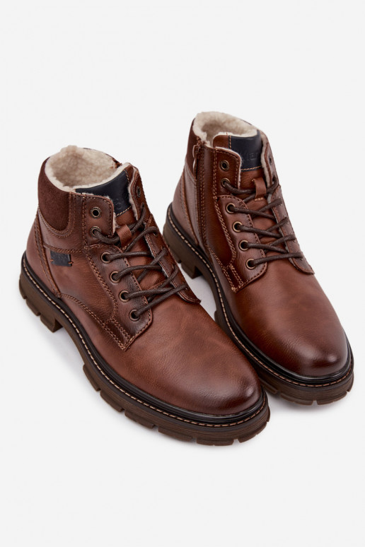 jalanõud meeste omad voodriga INrangler 20253034.JCU pruunid värvi