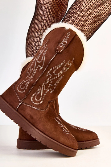 Pruunid lume saapad... 2