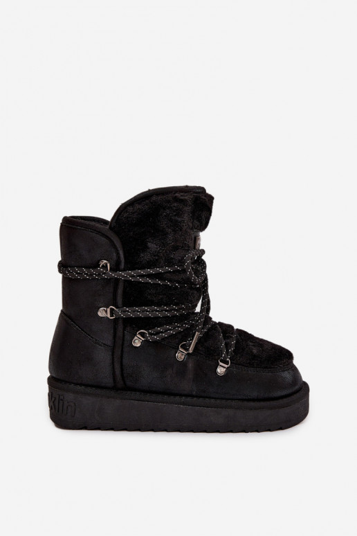 nööpidega lumesaapad Pealiste omad platvormiga karusnahaga D.Franklin DFSH37005 msuud