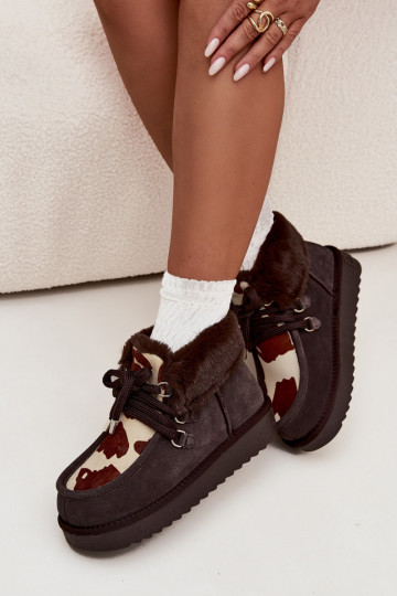 nööpidega lumesaapad Pealiste omadPealturalnego seemisnakhsedu Łaty D.Franklin DFSH375008 Czekoladosissee