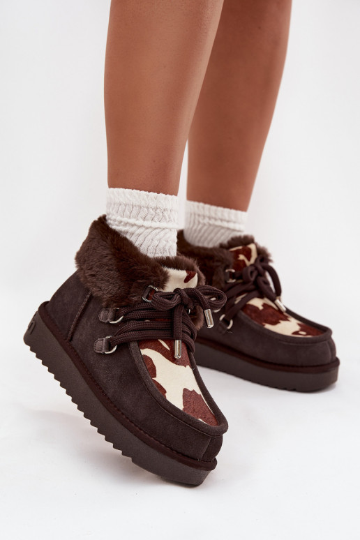 nööpidega lumesaapad Pealiste omadPealturalnego seemisnakhsedu Łaty D.Franklin DFSH375008 Czekoladosissee