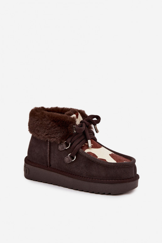 nööpidega lumesaapad Pealiste omadPealturalnego seemisnakhsedu Łaty D.Franklin DFSH375008 Czekoladosissee