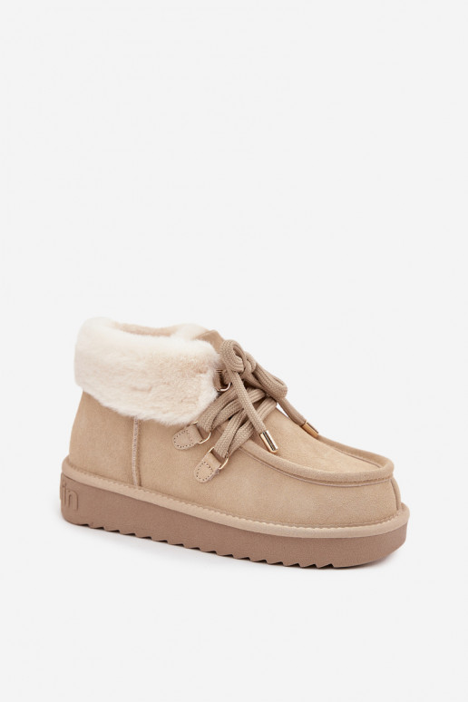 nööpidega lumesaapad Pealiste omadPealturalnego seemisnakhsedu D.Franklin DFSH375006 Elevandiluu värvi